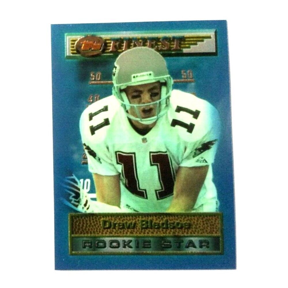 Drew Bledsoe New England Patriots 1994 Topps Finest Rookie Star